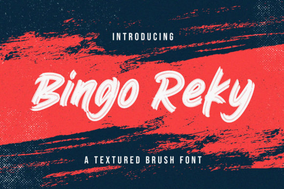 Bingo Reky: A Playful Display Font for Joyful Designs