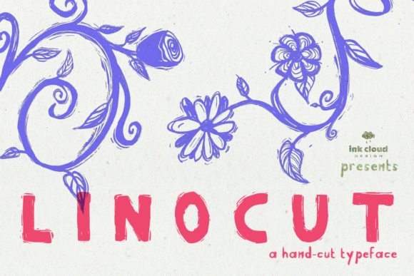 Bringing Authentic Charm to Design with the Linocut Font