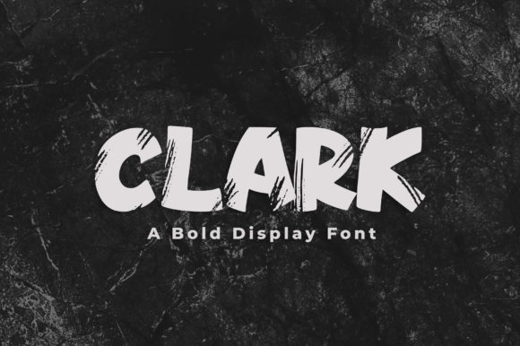 Clark: The Bold Display Font That Commands Attention in Print Design