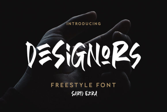 Designors: Stylish Brushed Font for Modern Projects