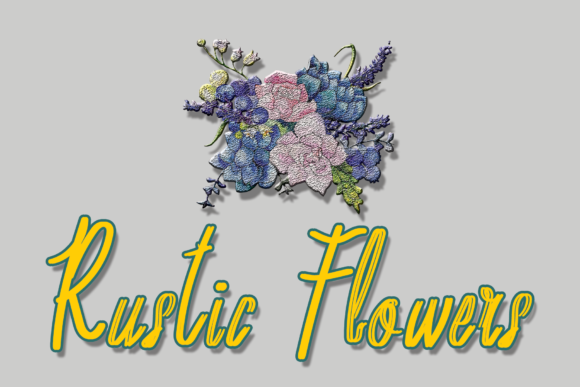 Elevating Brand Identity with Rustic Flowers: A Strategic Approach to Typography