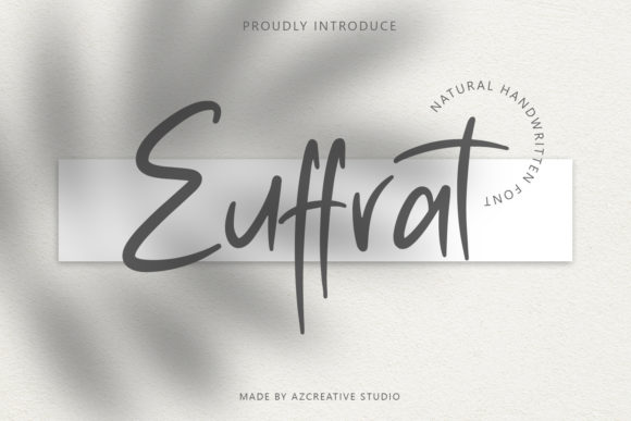 Euffrat: The Relaxed Handwritten Font for Cozy, Authentic Designs
