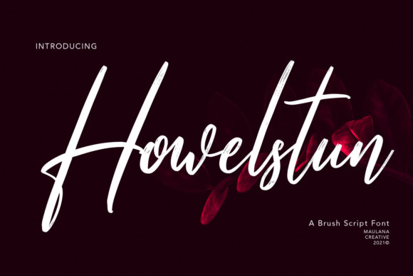 Howelstun Script: Elevating Design with Elegant Handwritten Typography