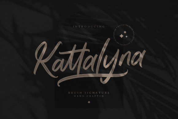 Kattalyna: A Brushed Script Font Guide