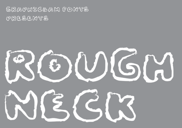 Mastering Visual Impact with the Rough Neck Display Font
