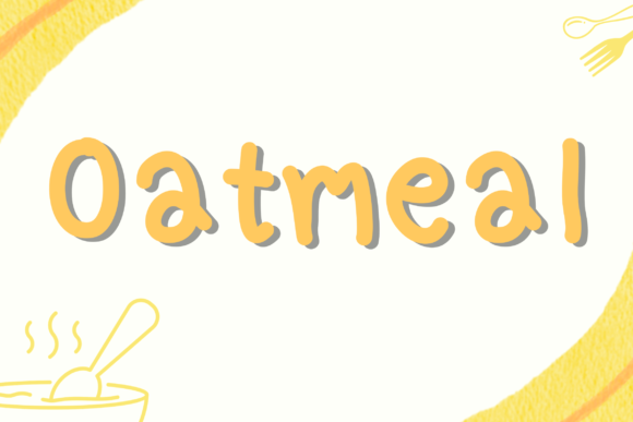 Oatmeal Font: A Guide to Playful Typography