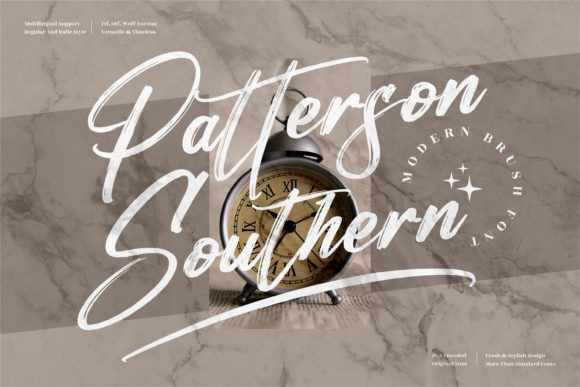 Patterson Southern: Elevate Design with Luxury Script
