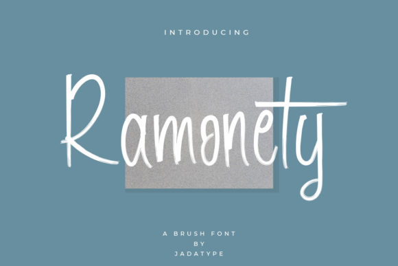 Ramonety: Infusing Authenticity into Digital Design with Brushed Handwriting
