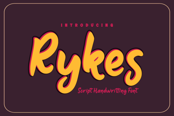 Rykes: Infusing Whimsy and Modern Elegance into Digital Design