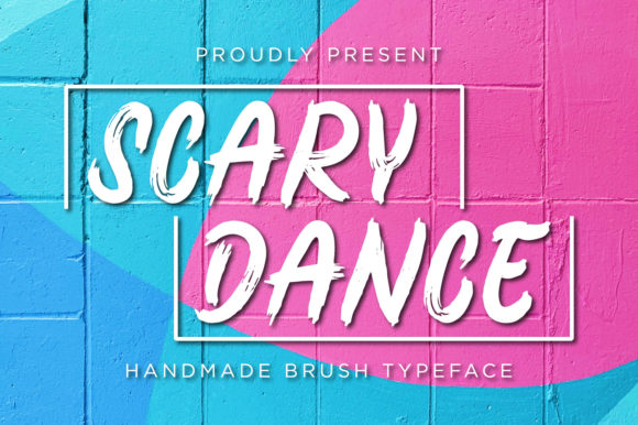 Scary Dance: Bold Typography for Playful Designs