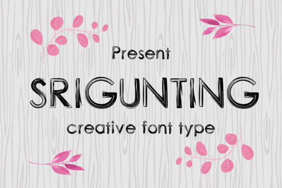 Srigunting: A Practical Look at a Brushed Display Font for Authentic Design